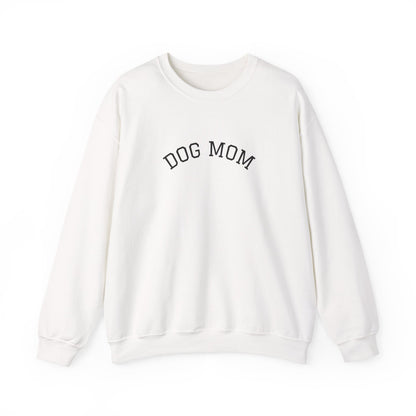 Personalized “Dog Mom” Crewneck Sweatshirt – Custom Pet Name on Back
