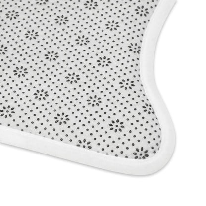 Personalized Bone-Shaped Pet Feeding Mat