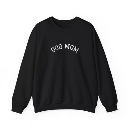 Personalized “Dog Mom” Crewneck Sweatshirt – Custom Pet Name on Back