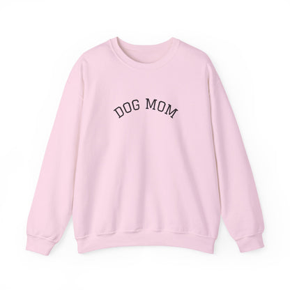 Personalized “Dog Mom” Crewneck Sweatshirt – Custom Pet Name on Back