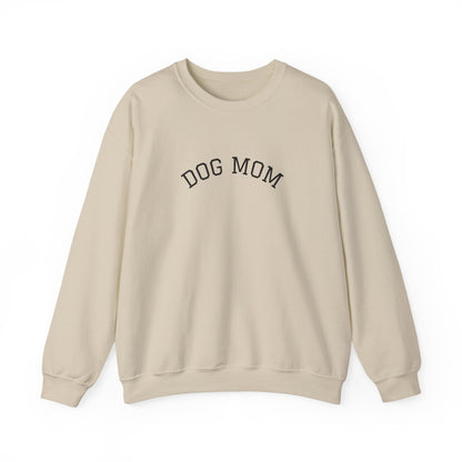 Personalized “Dog Mom” Crewneck Sweatshirt – Custom Pet Name on Back