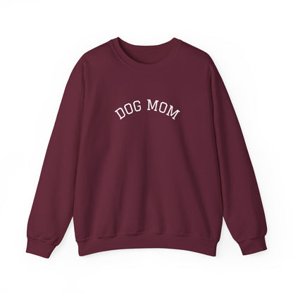 Personalized “Dog Mom” Crewneck Sweatshirt – Custom Pet Name on Back