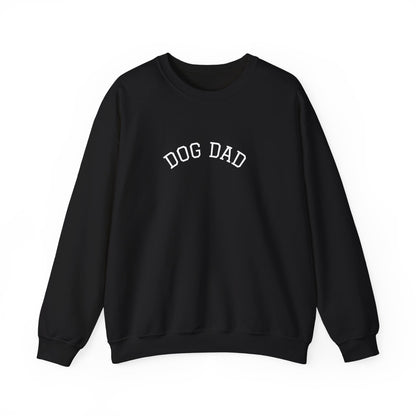 Personalized “Dog Dad” Crewneck Sweatshirt – Custom Pet Name on Back